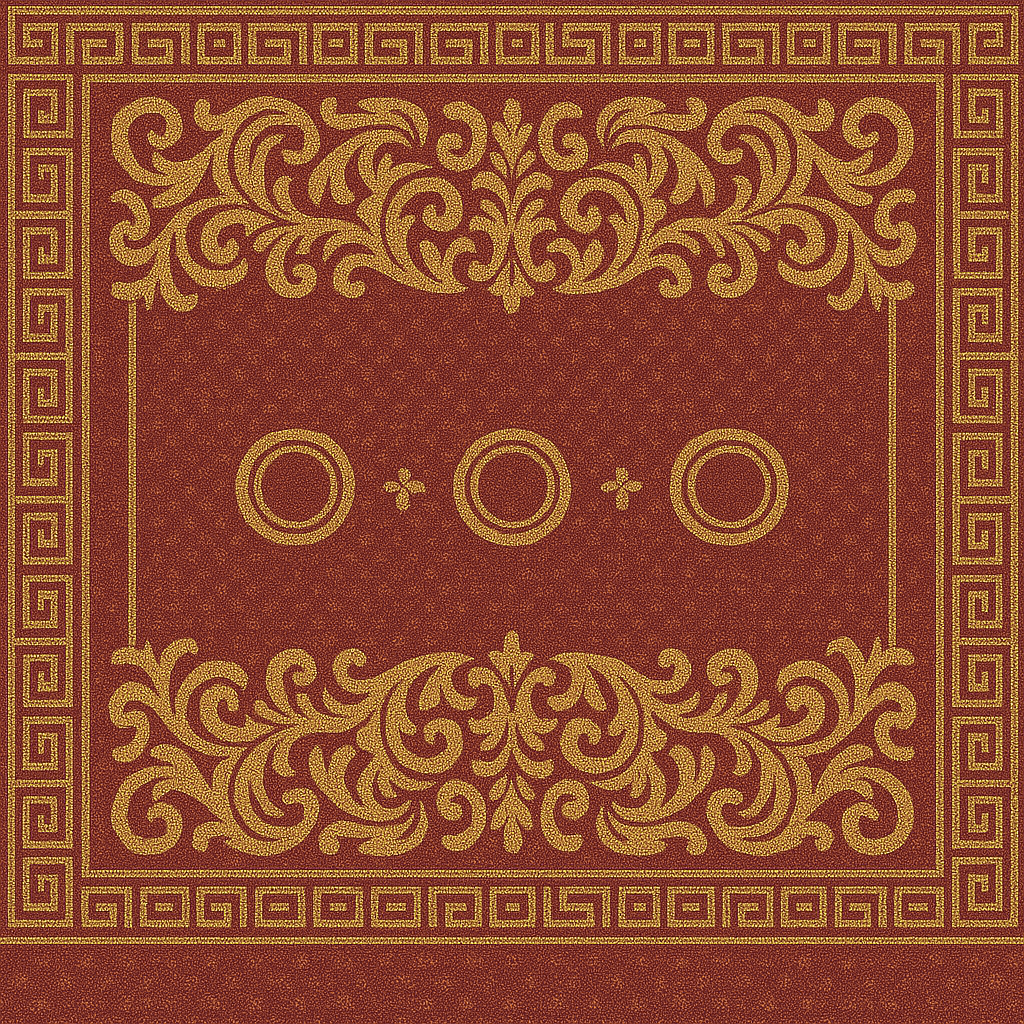 Luxury Multani Bedsheet – Premium Cotton with Traditional Golden Print