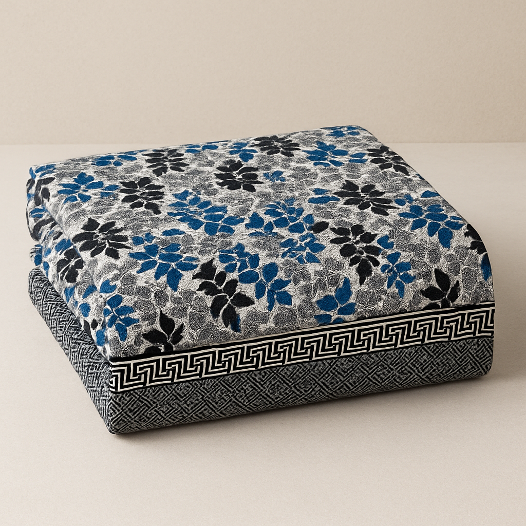 Premium Cotton Double Bed Sheet with Matching Pillow Covers